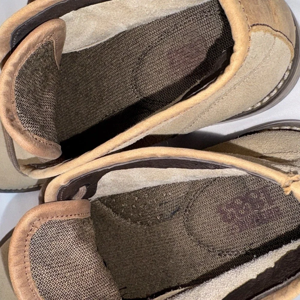 Wolverine 1883 Chukka‎ Boots Mens Size 7.5 Beige Light Brown Suede Leather